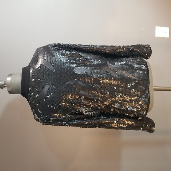 Frank Lyman size 14 womens black unique jacket.  Designer.  Made in Canada. - Picture 4 of 13